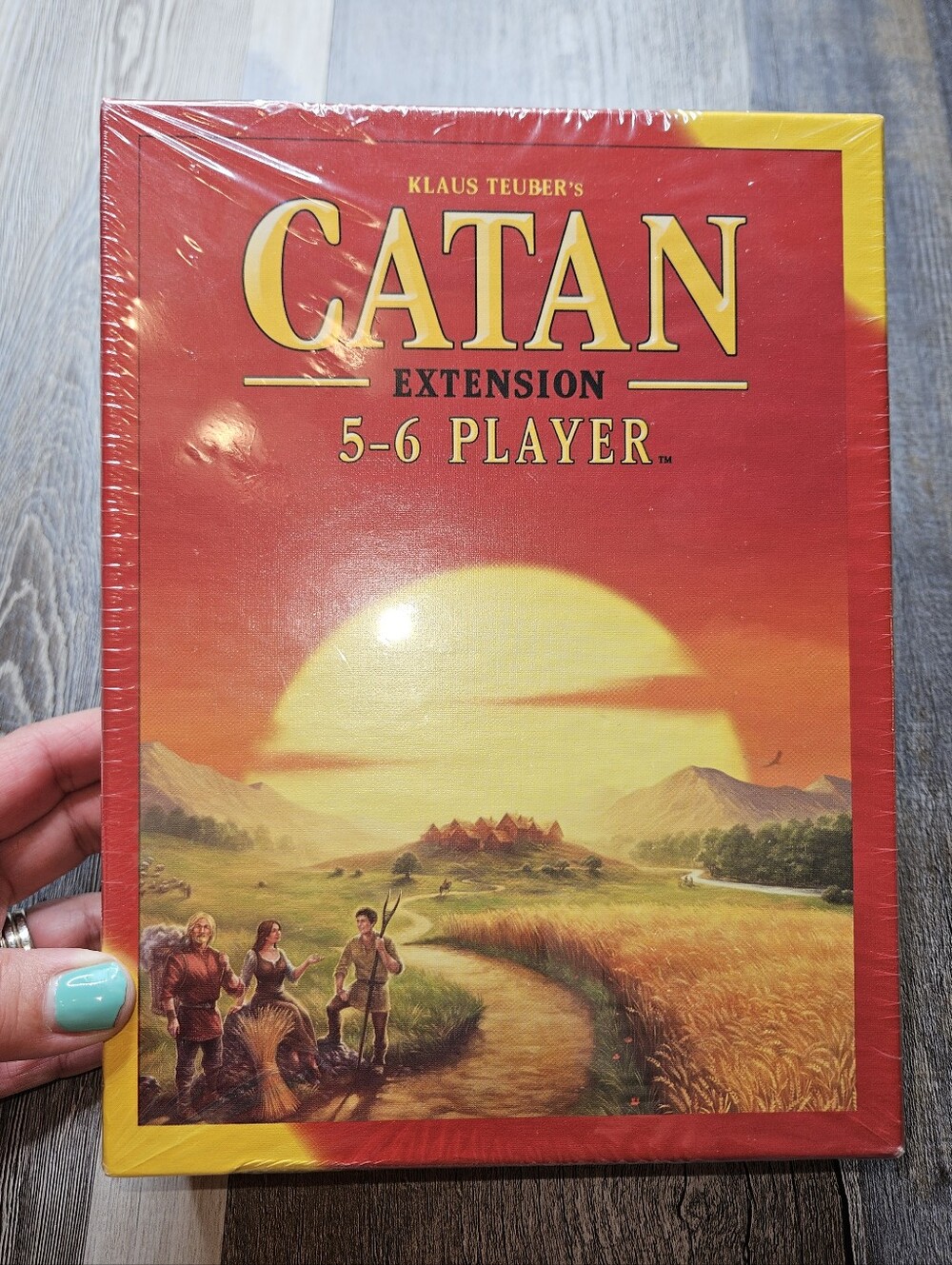 Catan Extension 5-6 Players NEW Klaus Teuber's Red Box Board Game Settlers Of